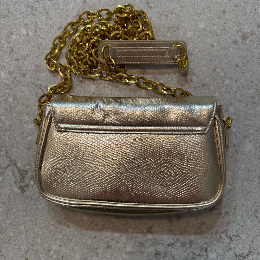 Lilly Pulitzer Gold Chain Shoulder Bag - Picture 3 of 7